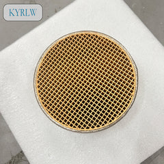 Honeycomb Ceramic Heat Exchanger with Including Metal Coating Treatment for Fireplaces Is Used for the Exhaust Gas Treatment