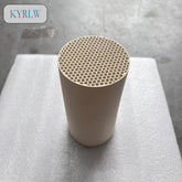 80*140mm Heat Exchanger ceramic honeycomb Ceramic Honeycomb Regenerator thermal Storage heat Accumulator heat recovery