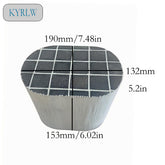 190*132*153mm High Quality Silicon Carbide Honeycomb Diesel Particulate Filter (DPF) Universal Fit for Diesel Vehicles