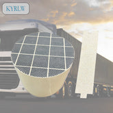 175*143mm 200cpsi High Quality New Low Pressure Loss Catalytic Diesel Particulate Filter Universal Purpose Silicon Carbide DPF