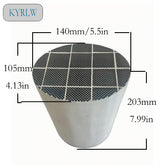 140*105*203mm High Quality Catalytic Diesel Particulate Filter Universal Purpose Truck Silicon Carbide DPF