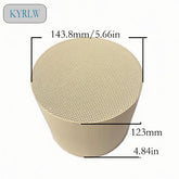 High-Performance 143.8*123/127mm GPF Gasoline Particulate Filter – Reduces Emissions Improves Fuel Efficiency Complies with Environmental Standards