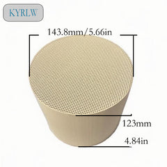 High-Performance 143.8*123/127mm GPF Gasoline Particulate Filter – Reduces Emissions Improves Fuel Efficiency Complies with Environmental Standards