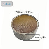 240*101.6mm Honeycomb Ceramic SCR Catalyst High Efficiency Carrier for Diesel Exhaust Treatment