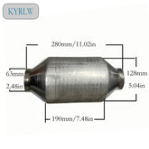4.28in overtall height 280mm Silicon Carbide With Metal Casing Diesel Vehicle Diesel Particulate Filter