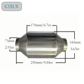 Customer-Specific Universal Three Way Catalyst For Braun Racing 400cpsi/cells Honeycomb Metal Catalytic Converter Catalyst Honeycomb