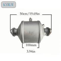 Customer-Specific Universal diesel Particle filter with metal shell 200/300cpsi/cells Honeycomb Metal DPF Honeycomb