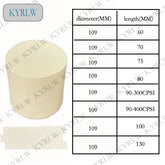 High Flow Catalytic Converter Ceramic Honeycomb Substrate