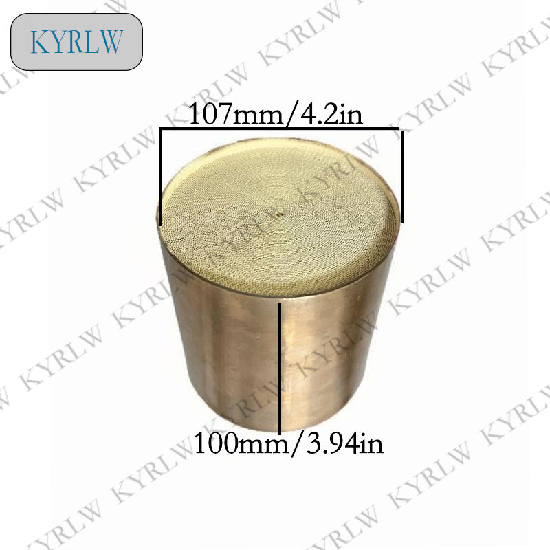 Metallic Three-Way Catalyst Honeycomb Structure