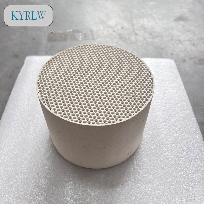 140/145*100mm Ceramic Honeycomb Regenerator thermal Storage heat Accumulator Heat Exchanger ceramic honeycomb heat recovery