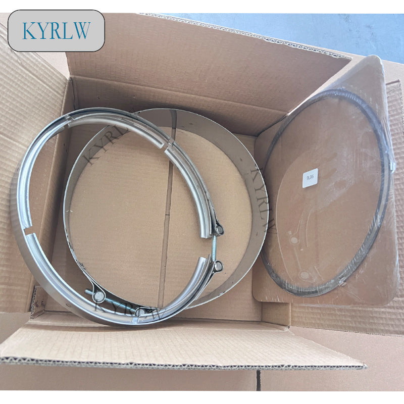 5AL029 Exhaust Clamp & Gasket Kit for Mercedes FILTER MOUNTING KIT clamp&gasket 19954544, 6809950202, 4911380, 19954544