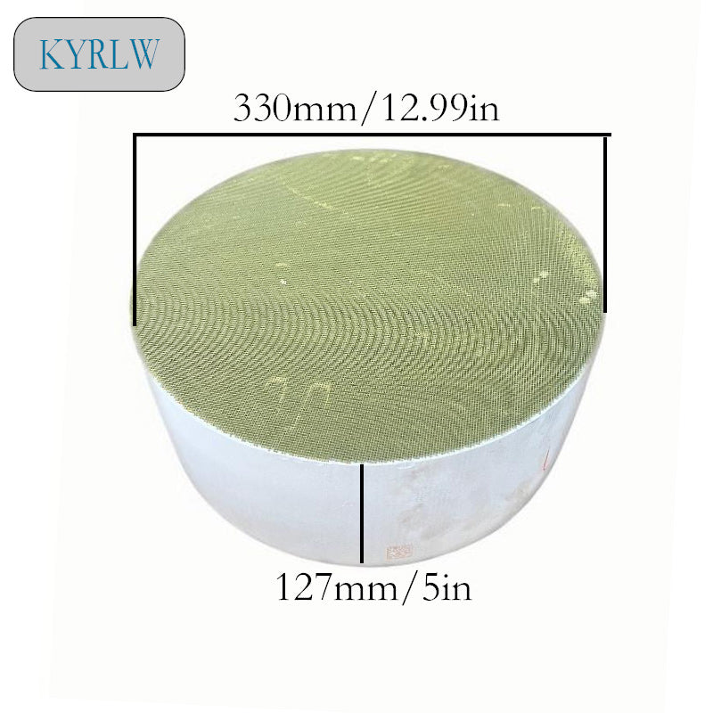 Ceramic SCR Catalyst Carrier for Diesel Engine Exhaust High Efficiency Long Lasting Performance Catalyst converter 267*152mm