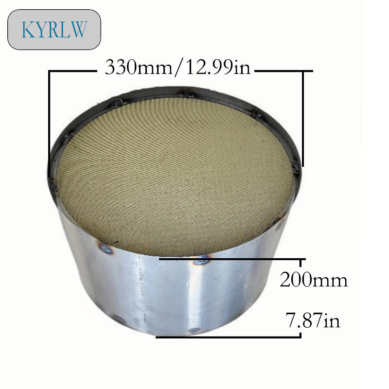 330*200mm Honeycomb Ceramic SCR Catalyst High Efficiency Carrier for Diesel Exhaust Treatment