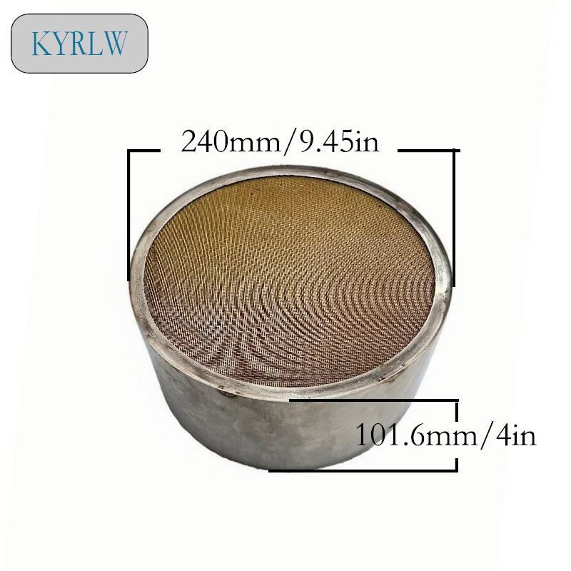 240*101.6mm Honeycomb Ceramic SCR Catalyst High Efficiency Carrier for Diesel Exhaust Treatment