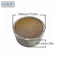 240*101.6mm Honeycomb Ceramic SCR Catalyst High Efficiency Carrier for Diesel Exhaust Treatment