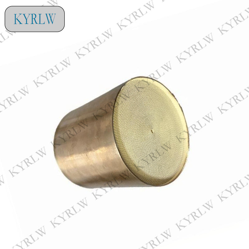 Metal Three-Way Catalytic Converter for Gasoline Vehicle Exhaust System Euro3/4/5/6 Compatible Honeycomb Structure 110*100mm