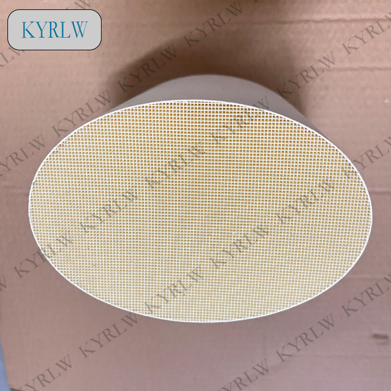 Universal oval 165*116*105mm 400CPSI catalyst euro 3/4/5/6 Exhaust systems Ceramic honeycomb catalytic converter fuel car